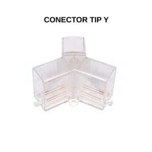 Conector Tip Y pentru Honeycomb Hexagon Light LED – Îmbinare Modulară Sistem Iluminat Garaj – LEDECK - Img 2