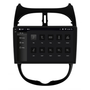 Navigatie Digital IQ PEUGEOT 206 2001-2008 2K 8GB 128GB 8 CORE - Img 4