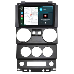 Navigatie PilotOn Jeep Wrangler Rubicon 2008-2010 9 inch 2GB 32GB 4 CORE - Img 6