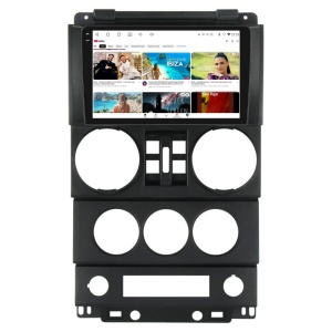 Navigatie PilotOn Jeep Wrangler Rubicon 2008-2010 9 inch 6GB 128GB 8 CORE - Img 5