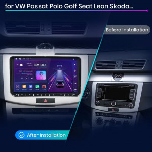 Navigatie Skoda Superb 2 2008-2015 9 inch 1GB 32GB 4 Core - Img 2