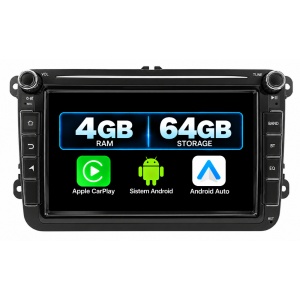 Navigatie VW Golf 5 2003-2009 8 inch 4GB 64GB 4 Core