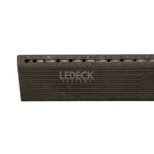 Rampa laterală cu prindere interioară (tata) – Pardoseala Modulara Plastic PP – Negru - Img 4