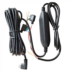 Cablu de alimentare directă pentru DVR auto 12V/24V – 5V 2.5A, USB-C, 3.5 metri