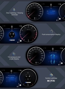 Ceasuri Digitale Mercedes GLE 2016-2019 - Img 3