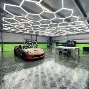 Lumină LED Hexagonală Modulară Custom – Sistem Extensibil Honeycomb pentru Spații Profesionale - Img 4