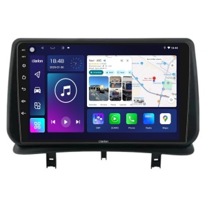 Navigatie CLARION Renault Clio 3 2005-2014 9 inch 4GB 64GB 8 CORE - Img 2