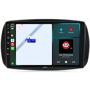 Navigatie CLARION Smart ForFour dupa 2011 9 inch 2GB 32GB 8 CORE - Img 3