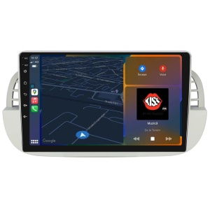 Navigatie Fiat 500 2007-2015 9 inch 8GB 128GB 8 Core 4G - Img 3