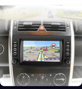 Navigatie Mercedes Benz Viano 2003-2014 7 inch 1GB 16GB 4 Core - Img 3