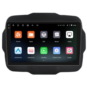 Navigatie PilotOn Jeep Renegade 2014-2023 9 inch 4GB 64GB 8 CORE - Img 2