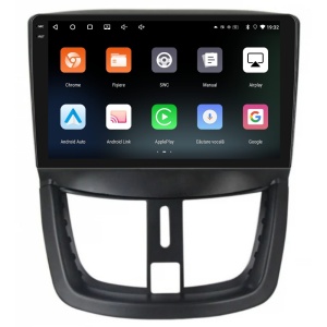 Navigatie PilotOn PEUGEOT 206+ 2001-2008 9 inch 4GB 64GB 4 CORE - Img 2