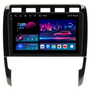 Navigatie PilotOn Porsche Cayenne 2003-2010 9 inch 4GB 64GB 8 CORE