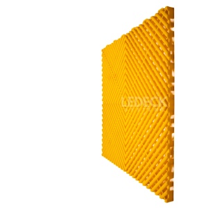 Pardoseala Modulara Plastic PP – Exterior, Garaj Auto, Service, Terasa - GALBEN (preț pe m²) - Img 6