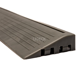 Rampa laterală cu prindere interioară (tata) – Pardoseala Modulara Plastic PP – GRI - Img 2