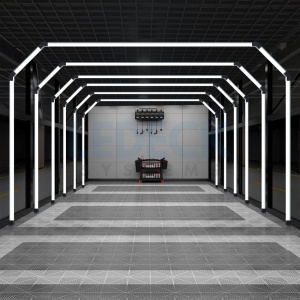 Tunel LED Detailing Auto LEDECK 1470W 6000K 147.000 lm 4382 x 5244 mm - Img 3