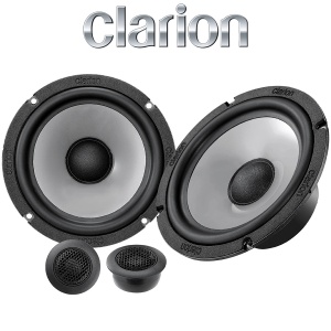 Difuzoare Auto Clarion, SH1622C, Set componente 2 cai, 6,5 inch, 45W RMS, 4Ω, 2 Difuzoare