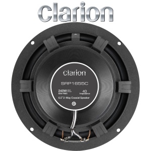 Difuzoare Auto Clarion, SRP1655C, Set coaxiale 2 cai, 6,5 inch, 60W RMS, 4Ω, 2 Difuzoare - Img 4