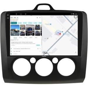 Navigatie CLARION Ford Focus 2 2004-2011 2K 8GB 256GB 8 CORE - Img 7