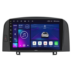 Navigatie CLARION Hyundai Sonata 2004-2008 9 inch 4GB 64GB 4 CORE - Img 2