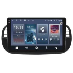 Navigatie PilotOn Fiat 500 2007-2015 9 inch 2GB 32GB 4 CORE