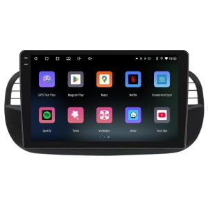 Navigatie PilotOn Fiat 500 2007-2015 9 inch 4GB 64GB 4 CORE - Img 3