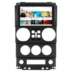 Navigatie PilotOn Jeep Wrangler Rubicon 2008-2010 9 inch 4GB 64GB 8 CORE - Img 5