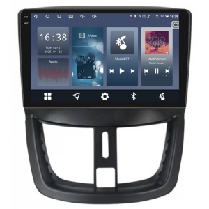 Navigatie PilotOn PEUGEOT 206+ 2001-2008 9 inch 2GB 32GB 4 CORE