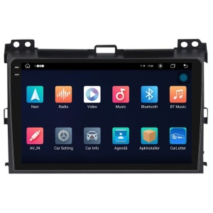 Navigatie PilotOn Toyota Land Cruser Prado J12 2002-2010 2K 12GB 256GB 8 CORE - Img 3
