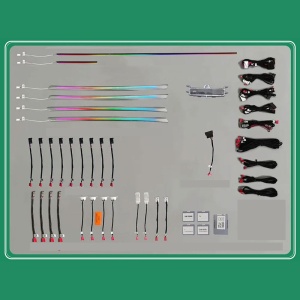 Pachet Lumini Ambientale RGB compatibil Audi Q3 2019-2023
