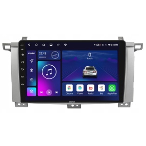 Navigatie CLARION Toyota Land Cruiser J100 2002-2008 9 inch 2GB 32GB 4 CORE - Img 2
