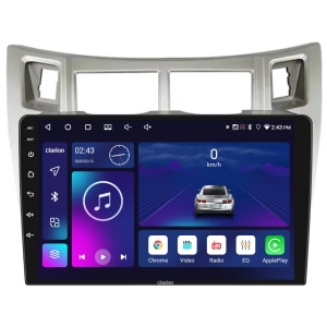 Navigatie CLARION Toyota Yaris P9 2005-2015 9 inch 4GB 64GB 4 CORE - Img 2