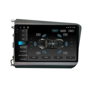 Navigatie Honda Civic 9 Sedan 2011-2015 2K QLED 12GB 256GB 8 Core 4G - Img 5
