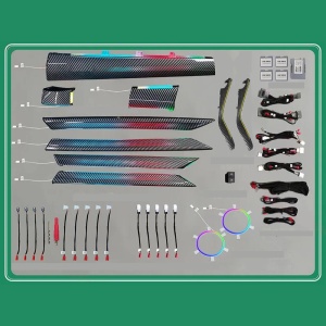 Pachet Lumini Ambientale RGB compatibil Honda Civic 10 2016-2021