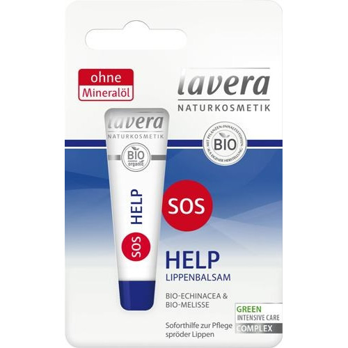 Balsam pentru ingrijirea intensiva a buzelor SOS Help, Lavera, 8 ml