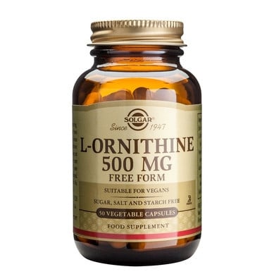 L-ORNITHINE 500mg 50cps, Solgar