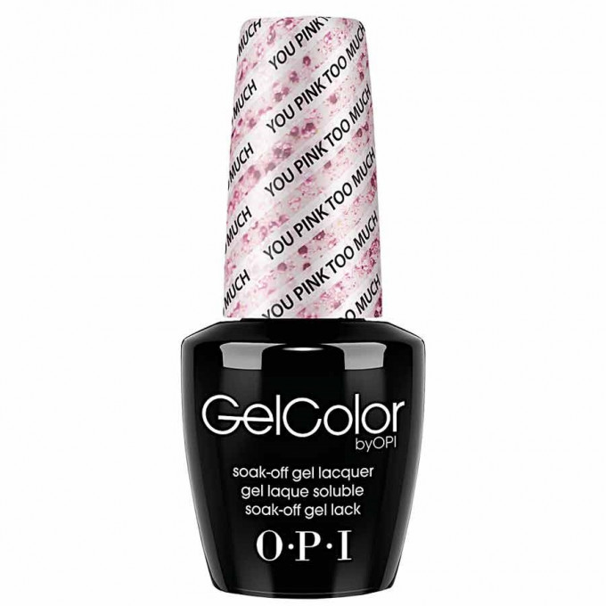 Lac de unghii semipermanent OPI Gel Color You Pink Too Much, 15ml