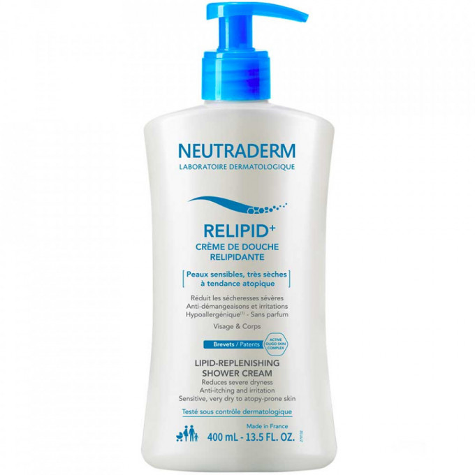 Neutraderm RELIPID+ Cremă de duș relipidizantă 400ml