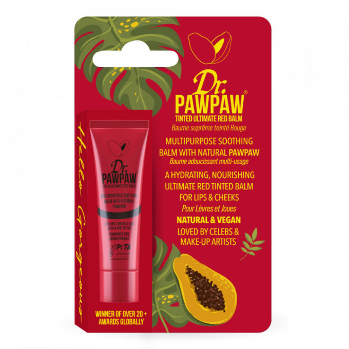 Balsam multifunctional nuanta Red, Dr PawPaw, 10ml