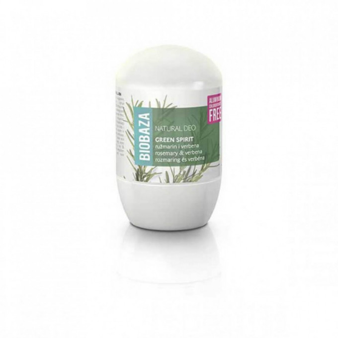 Deodorant natural pentru femei GREEN SPIRIT verbena si rozmarin, Biobaza, 50 ml