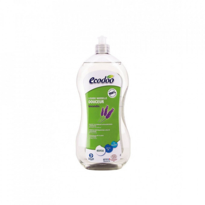 Ecodoo Detergent bio vase cu aloe vera si lavanda 1L