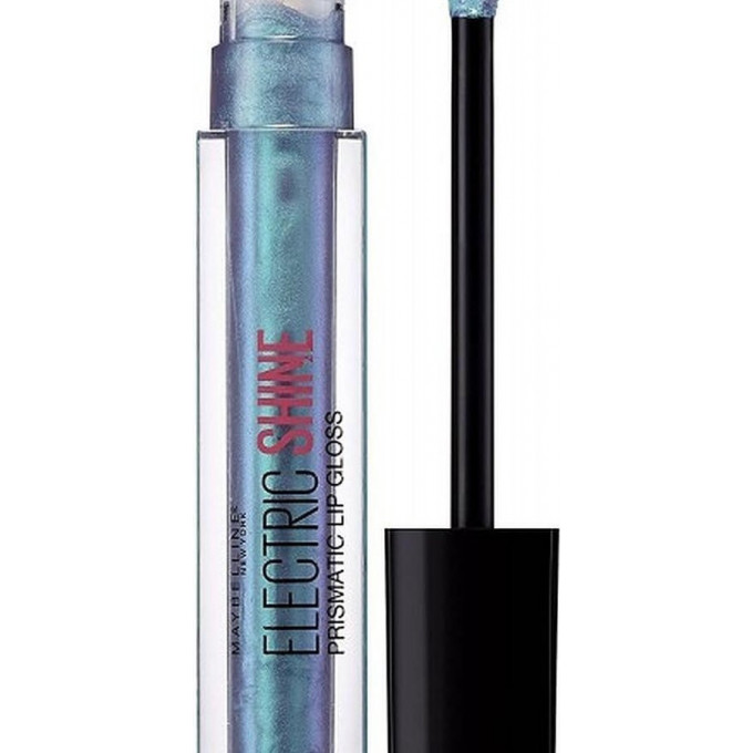 Gloss de buze 165 Electric Blue Electric Shine Prismatic Lip Gloss, Maybelline, 5ml
