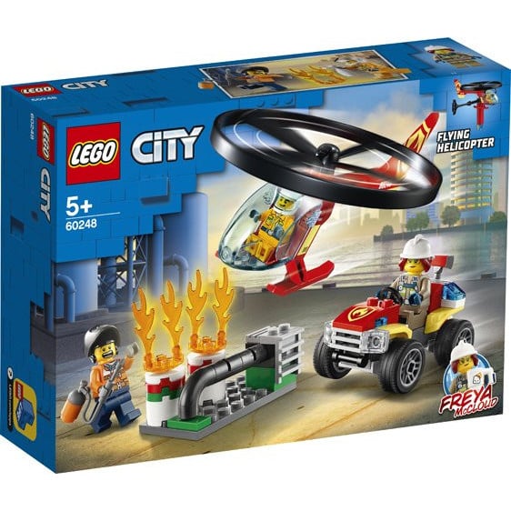 LEGO CITY FIRE FIRE HELICOPTER RESPONSE 5+