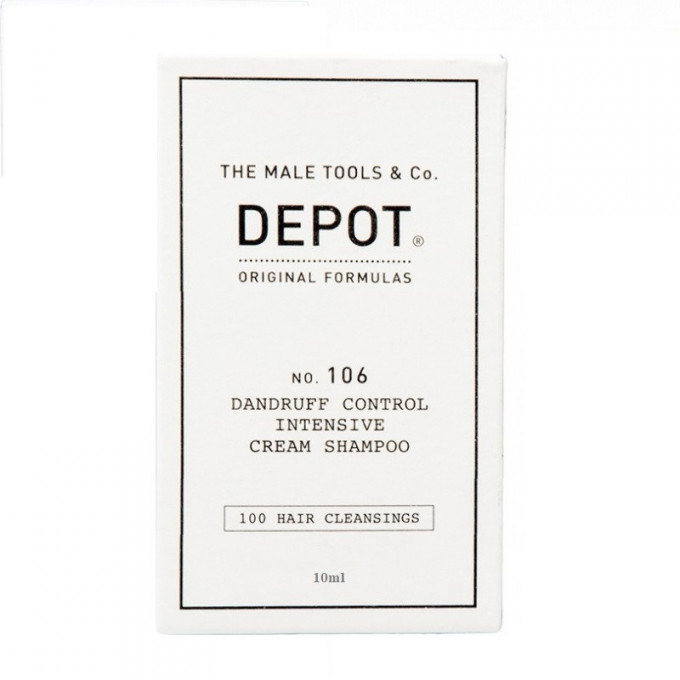 Sampon crema Depot 100 Hair Cleaning No.106 Dandruff Control Intensive, 10ml