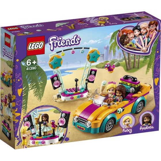 LEGO FRIENDS ANDREA`S CAR & STAGE 6+