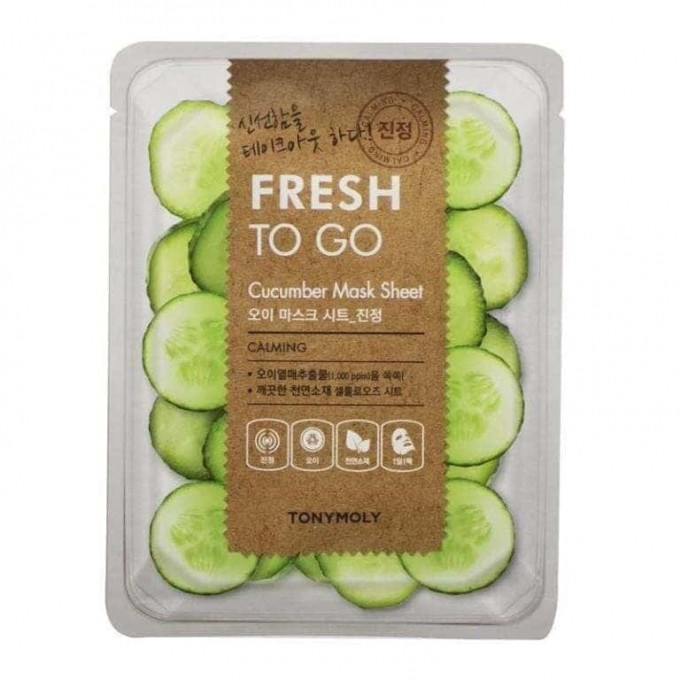 Masca hidratanta, Fresh To Go Cucumber, Tony Moly, 25 g