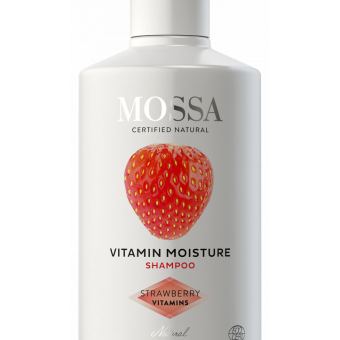 Mossa VITAMIN MOISTURE Șampon bio hidratant