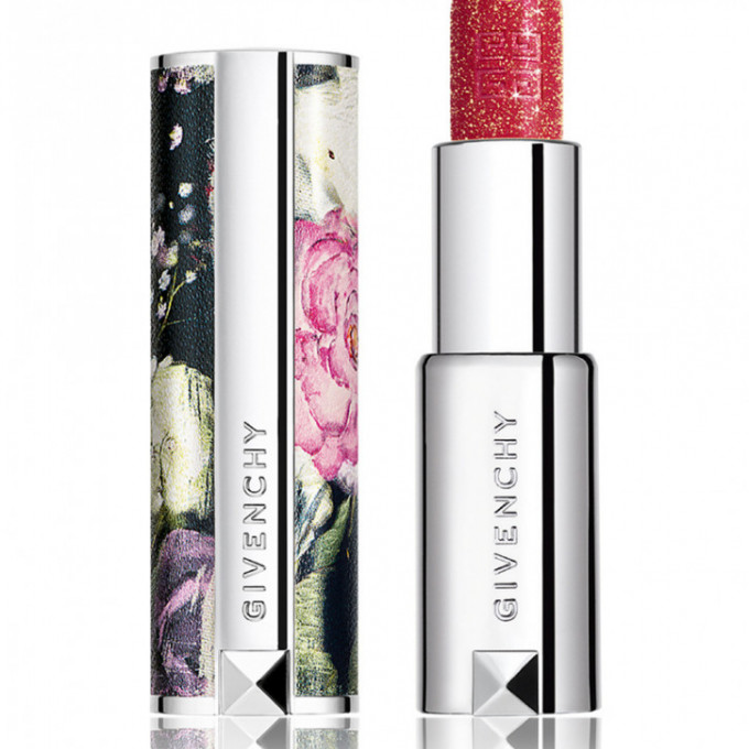 Ruj Le Rouge Lipstick Garden Edition No. 01 Sparking Peony, Givenchy, 3.4g