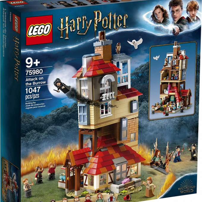 Set LEGO Harry Potter, Peste 9 ani, 9 figurine, 1047 piese
