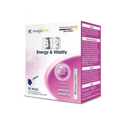 Vitamina B12, PharmaVital GmbH, 30 plicuri